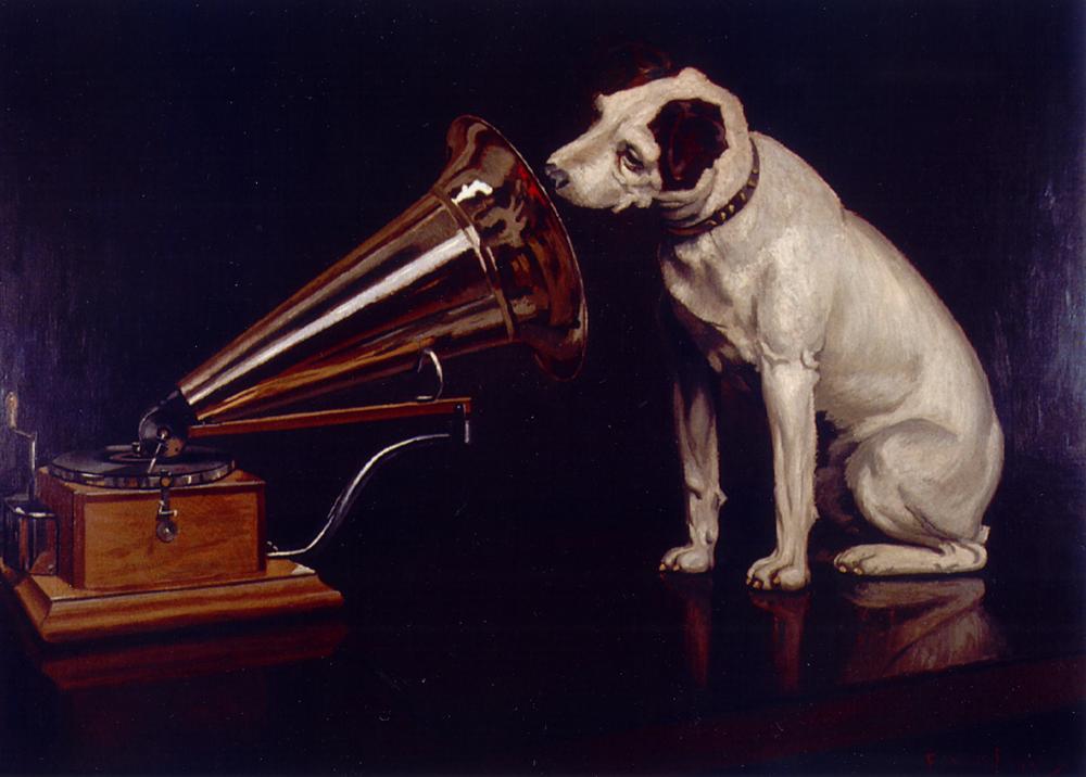 His masters voice!